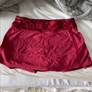 Lululemon Tennis Skirt w/ Fitting Boy Shorts Under